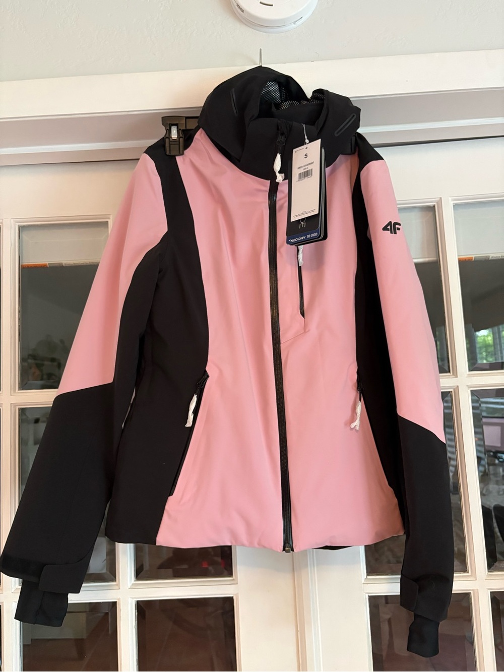 4F Pink and Black Ski/Snow Jacket-Small (S)-NWT